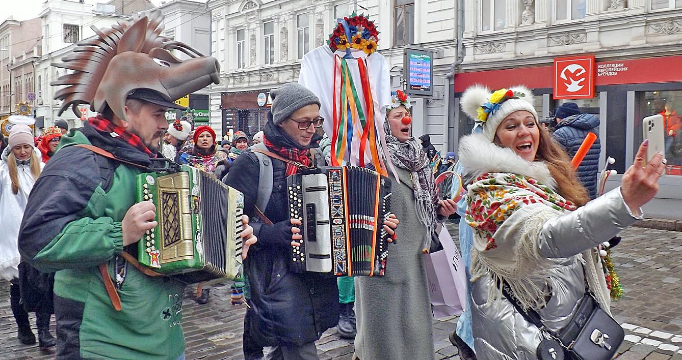 Миті Всеукраїнського фестивалю вертепів і колядок «Вертеп-фест» у Харкові
